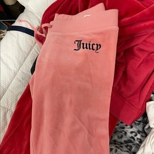 Juicy couture velour pants